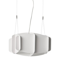 Ristikko pendant 37 - white - Pilke Light