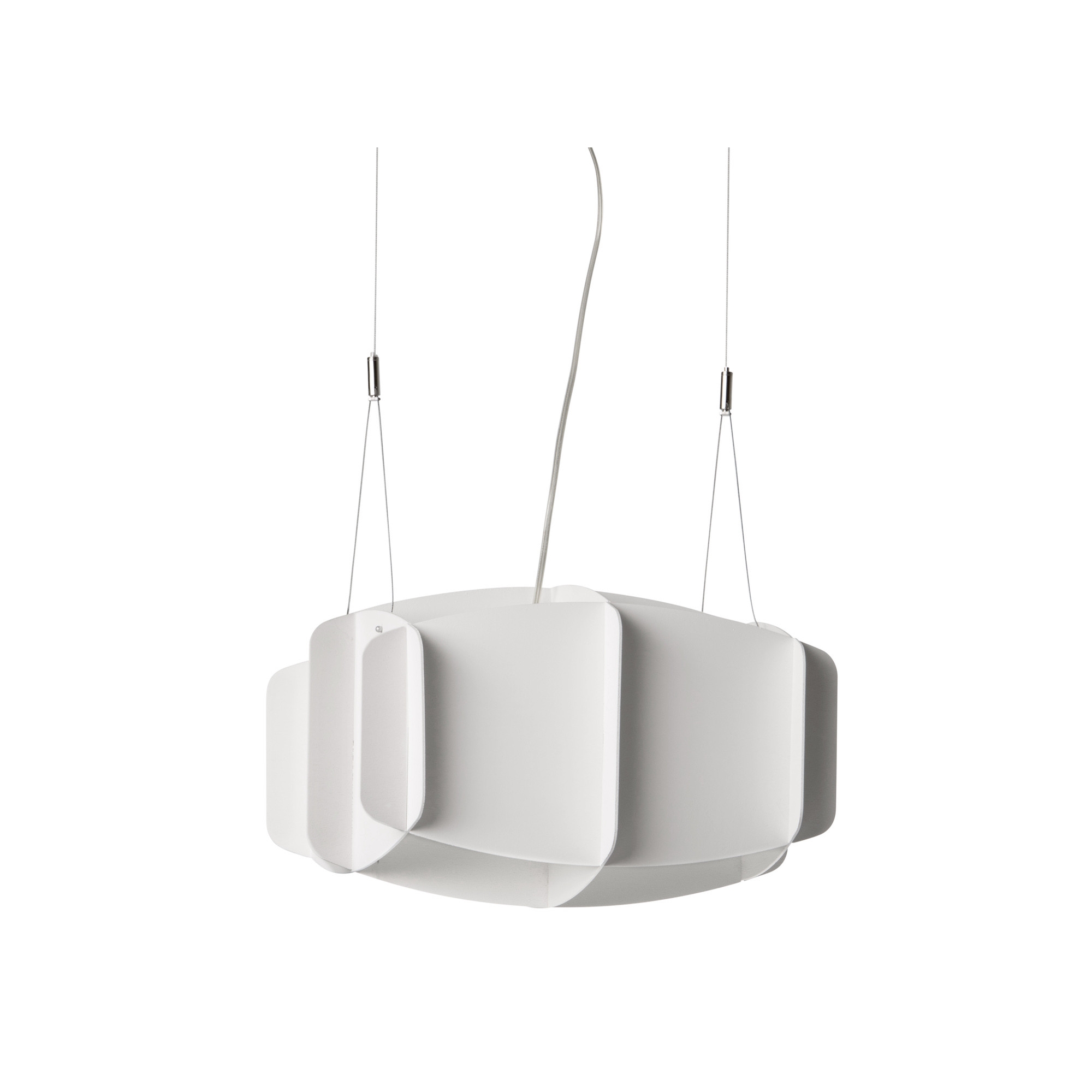 Ristikko pendant 37 - white - Pilke Light