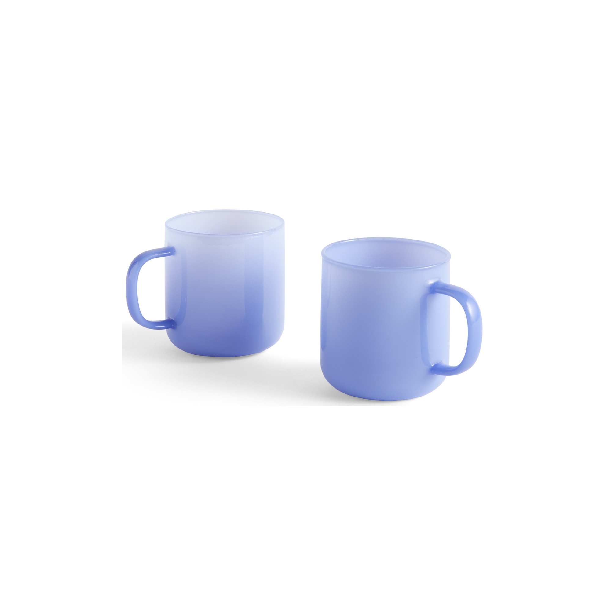 300 ml set of 2 mug jade light blue – Borosilicate - HAY