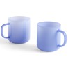 set de 2 mug 300 ml bleu jade clair – Borosilicate - HAY