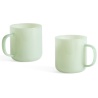 300 ml set of 2 mug jade light green – Borosilicate - HAY