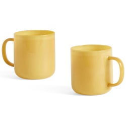 300 ml set of 2 mug jade yellow – Borosilicate - HAY