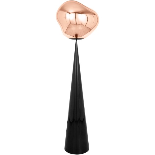 Melt Floor lamp – Cone Fat – Copper - Tom Dixon