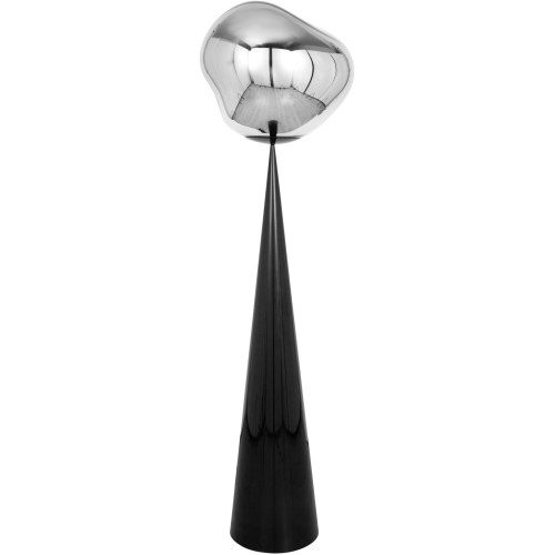 Lampadaire Melt – Cone Fat – Chrome - Tom Dixon