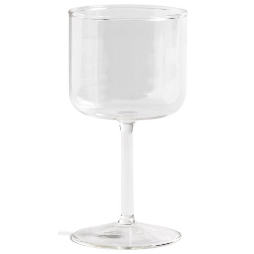 ÉPUISÉ - set de 2 verre à vin 250 ml Transparent – Tint - HAY