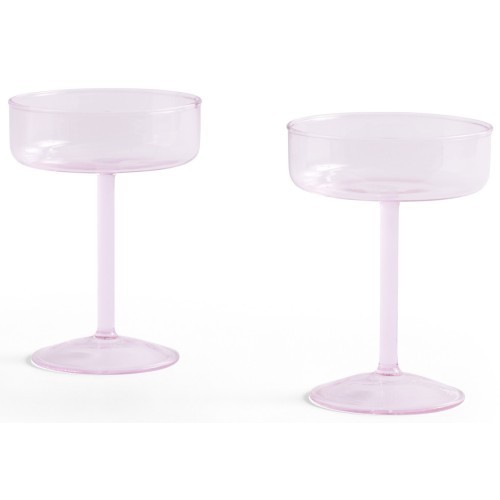 set de 2 coupes à champagne Rose – Tint - HAY