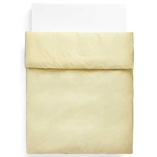 Outline duvet cover 140x200cm – soft yellow – Hay