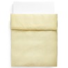 Outline duvet cover 140x200cm – soft yellow – Hay