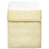 Outline duvet cover 150x210cm – soft yellow – Hay