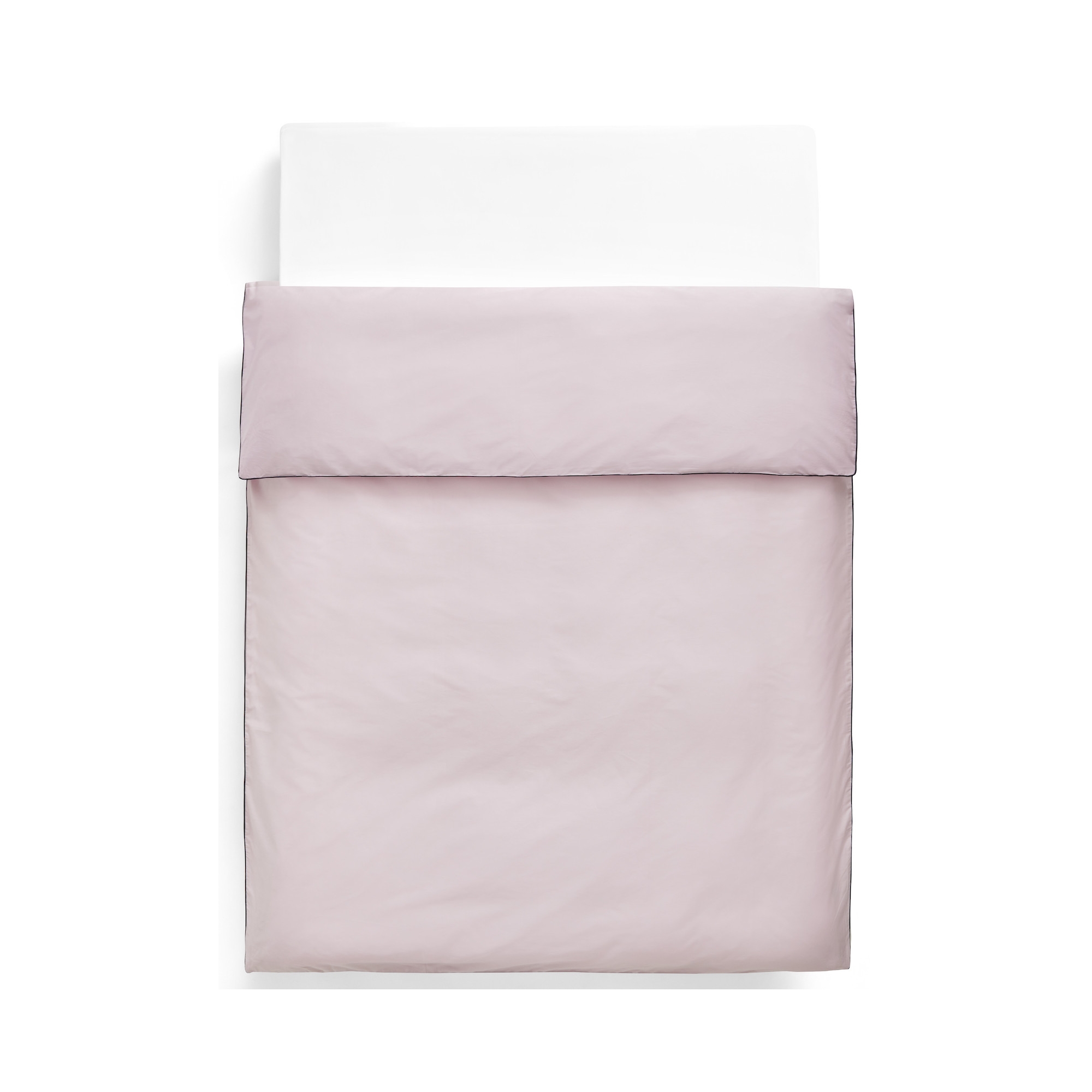 Outline duvet cover 140x200cm – soft pink – Hay