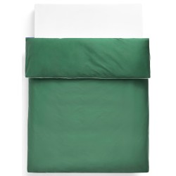 Outline duvet cover 140x200cm – emerald green – Hay