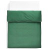 Outline duvet cover 140x200cm – emerald green – Hay