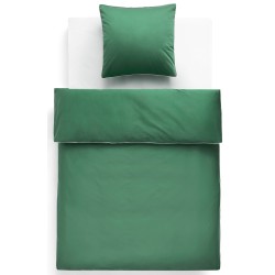 Outline duvet cover 140x200cm – emerald green – Hay