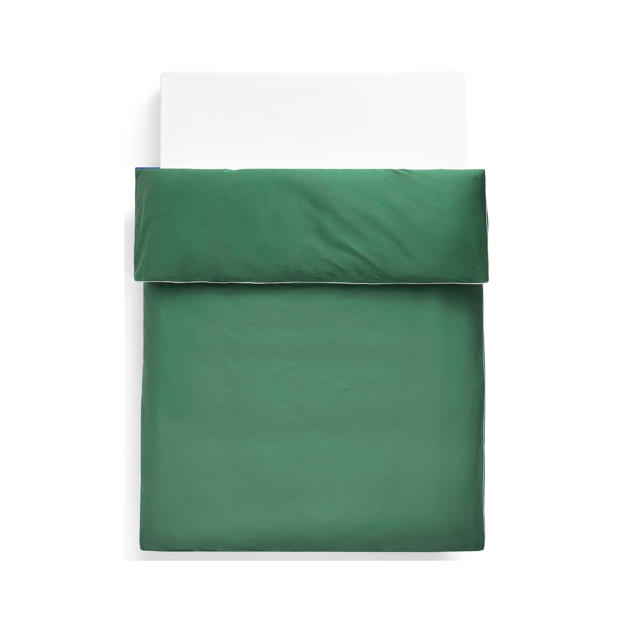 Outline duvet cover 150x210cm – emerald green – Hay