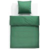 housse de couette Outline 220x220cm – vert émeraude – Hay