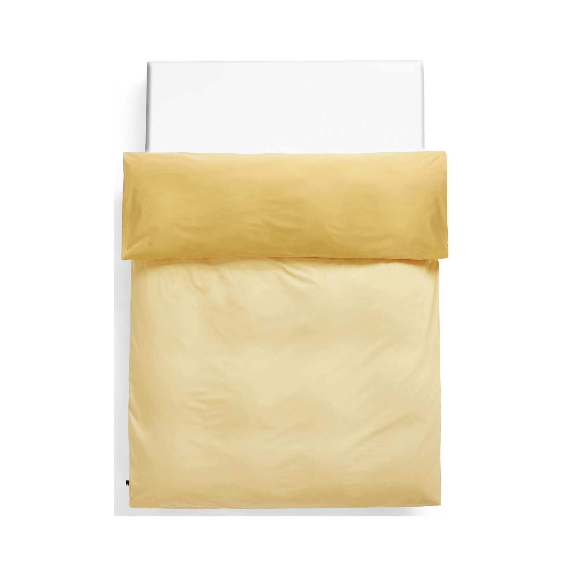 housse de couette Duo 150x210cm – jaune doré – Hay