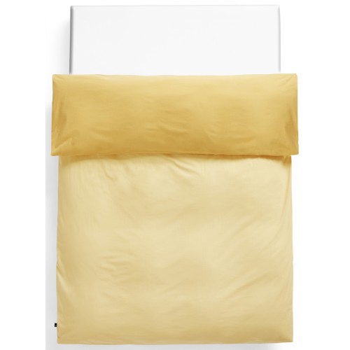 Duo duvet cover 240x220cm – golden yellow – Hay