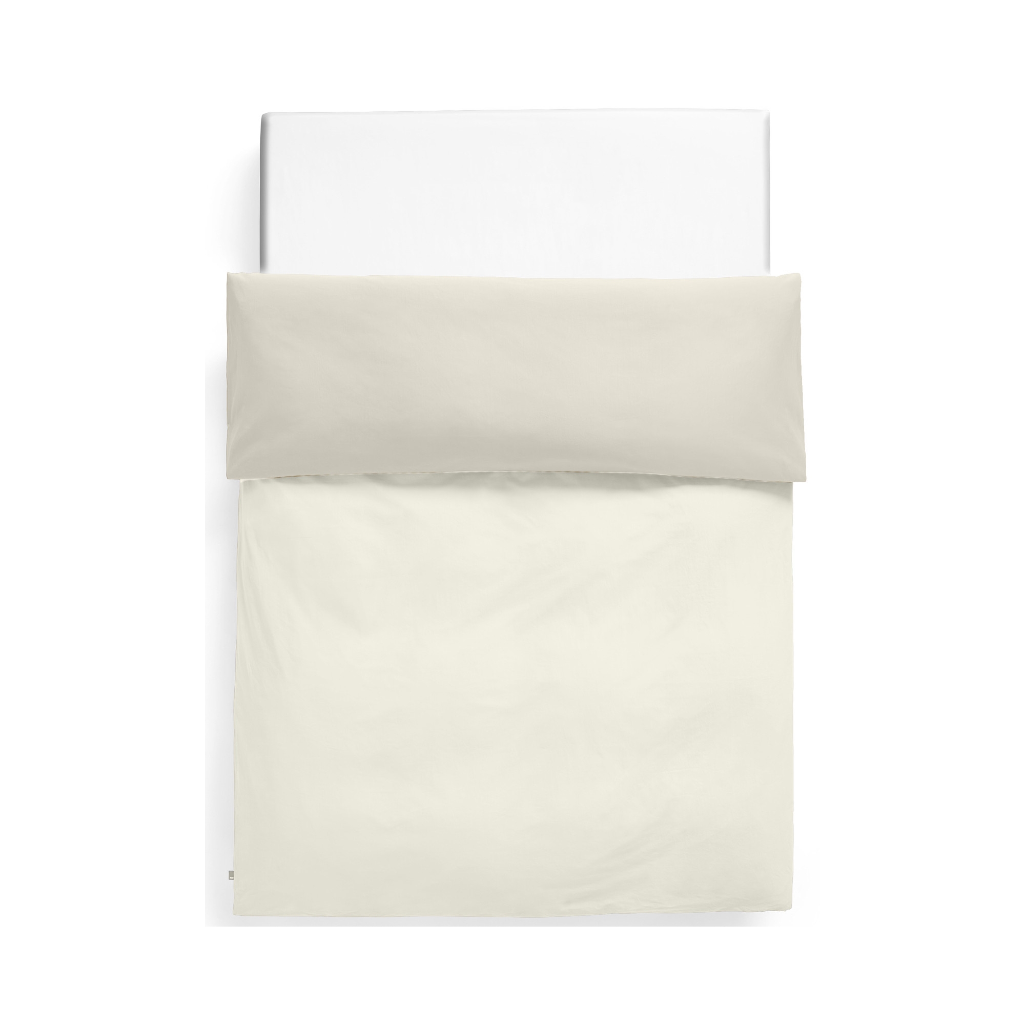 Duo duvet cover 150x210cm – ivory – Hay