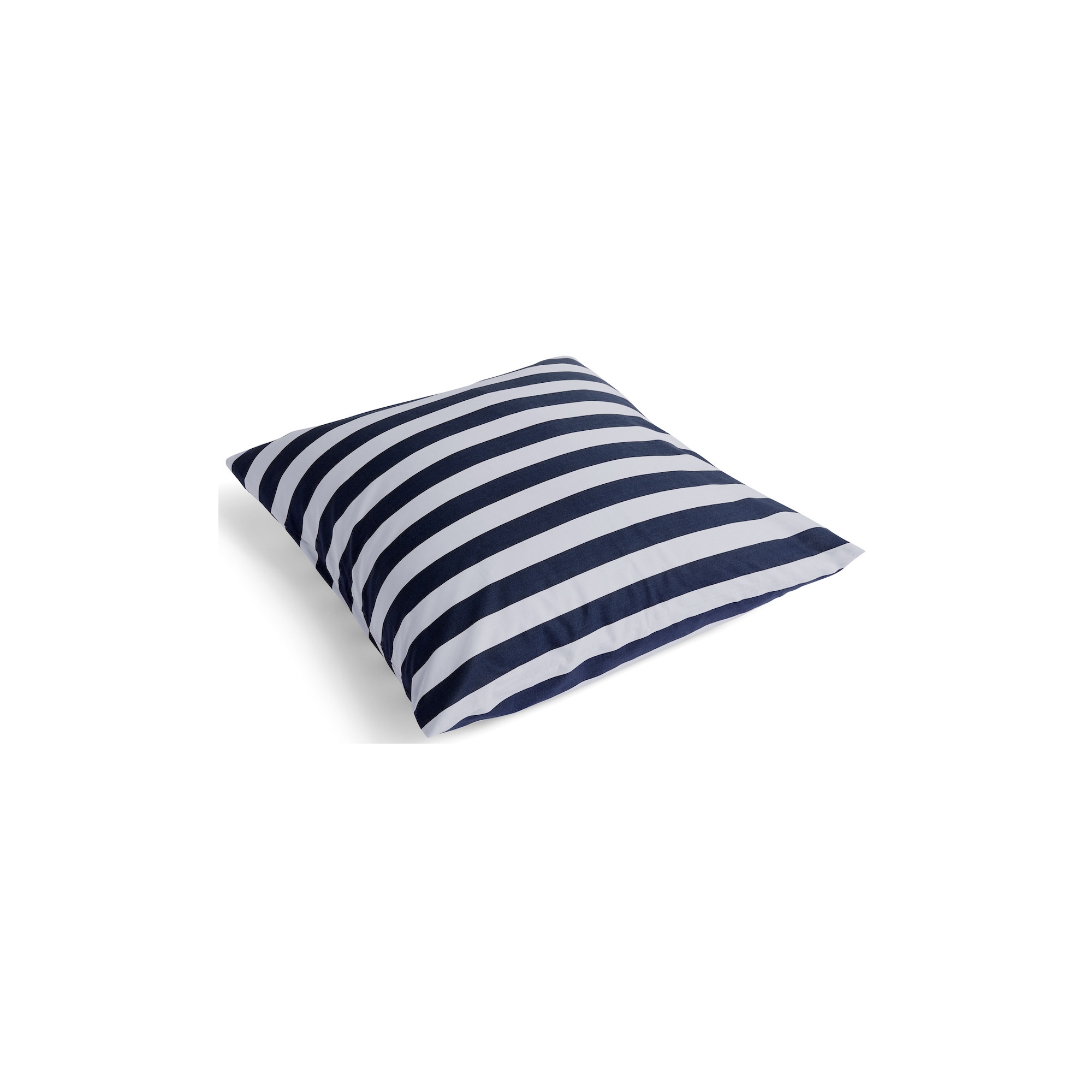 housse de coussin Été 60x50cm – bleu nuit et gris clair – Hay