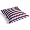 Été pillow case 65x65cm – bordeaux and sky blue – Hay