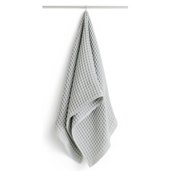 EPUISE Serviette pour les mains WAFFLE - Gris 50 x 100 cm - HAY