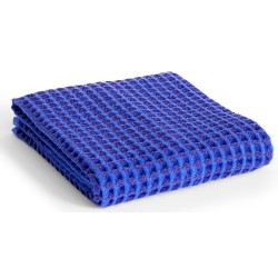 SOLD OUT - WAFFLE Hand towel - Vibrant blue 50 x 100 cm - HAY