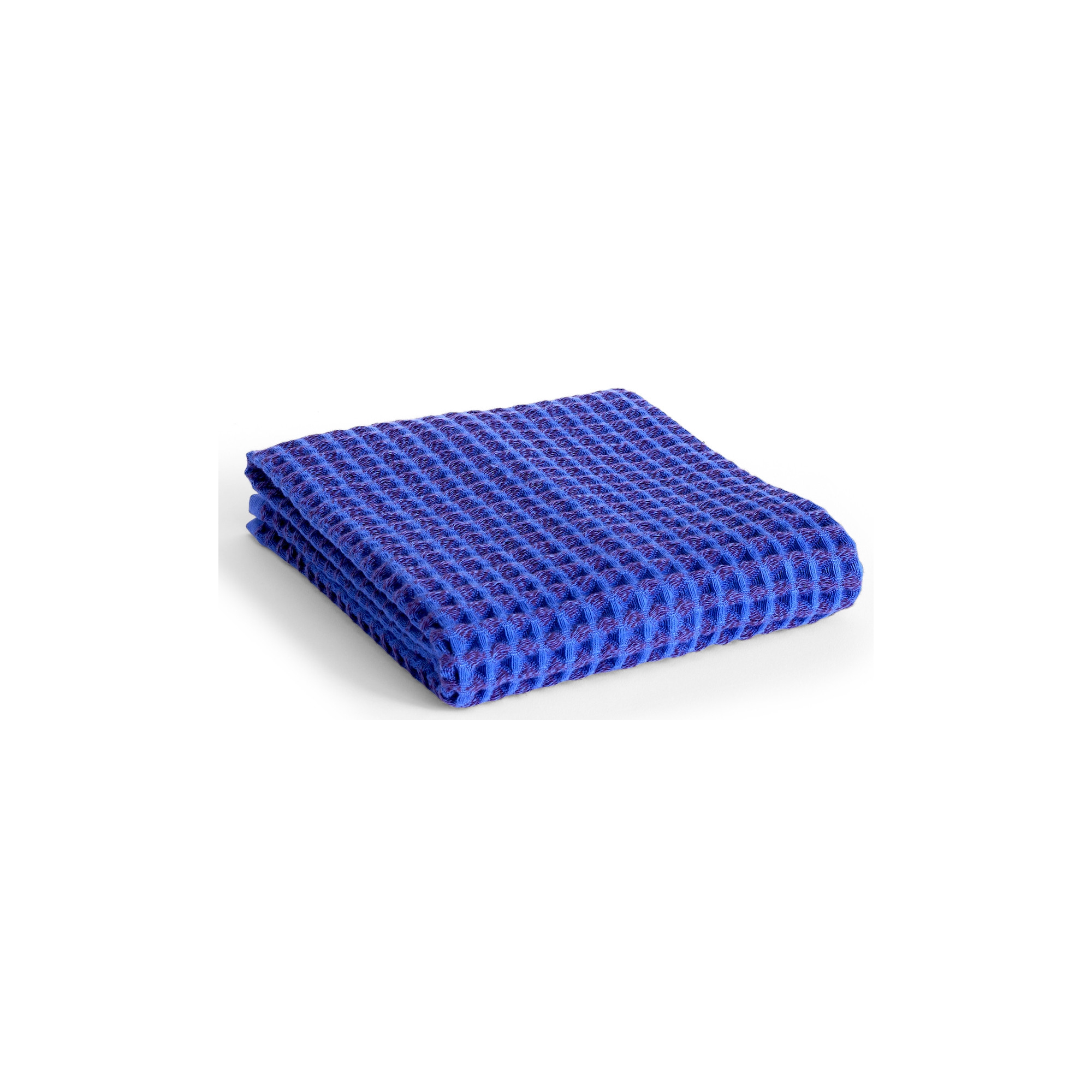 SOLD OUT - WAFFLE Hand towel - Vibrant blue 50 x 100 cm - HAY