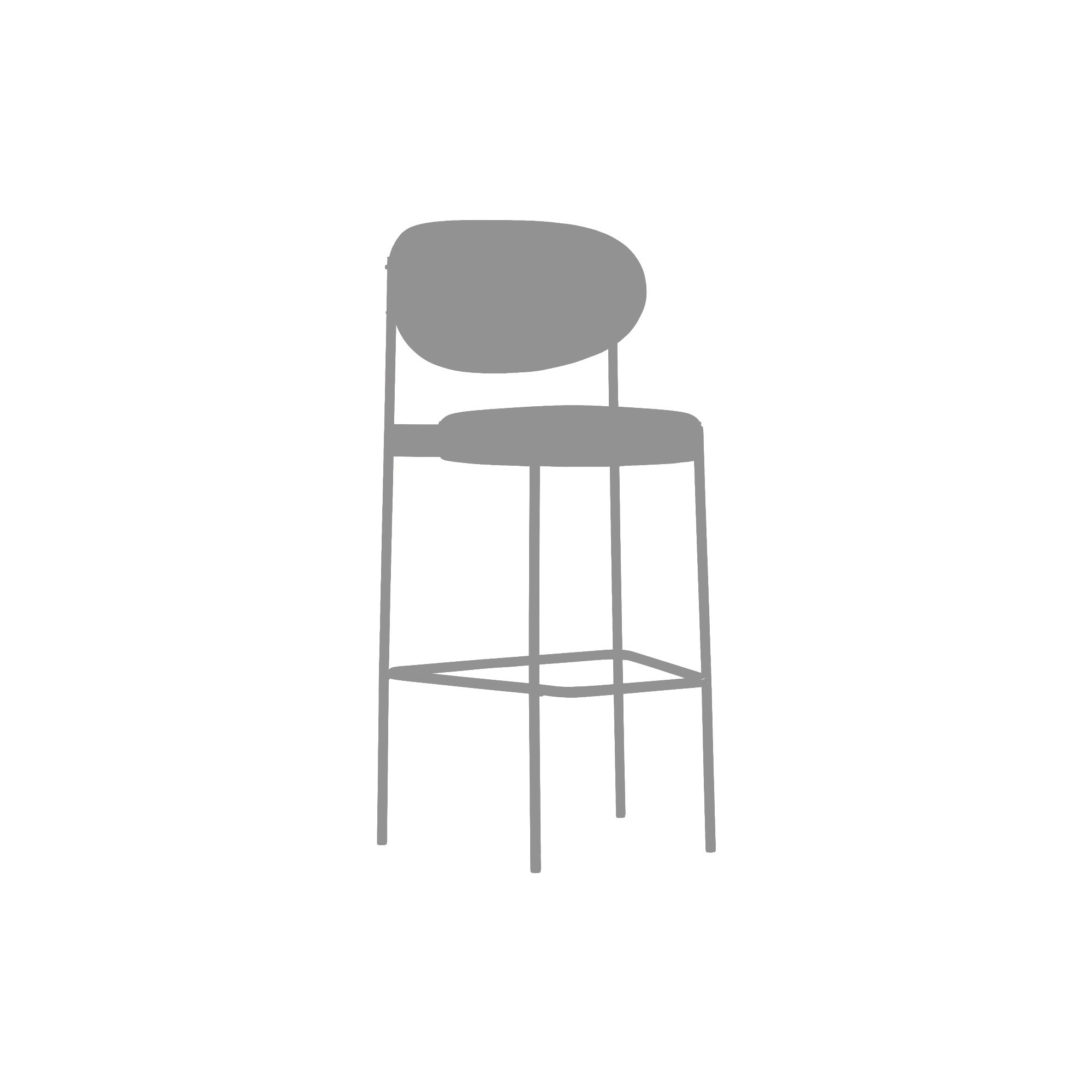 Series 430 bar stool - Verpan