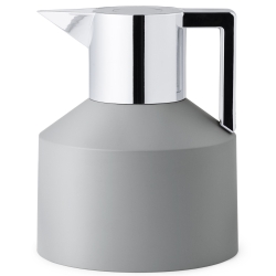 Gris / argenté - thermos Geo 1L - Normann Copenhagen