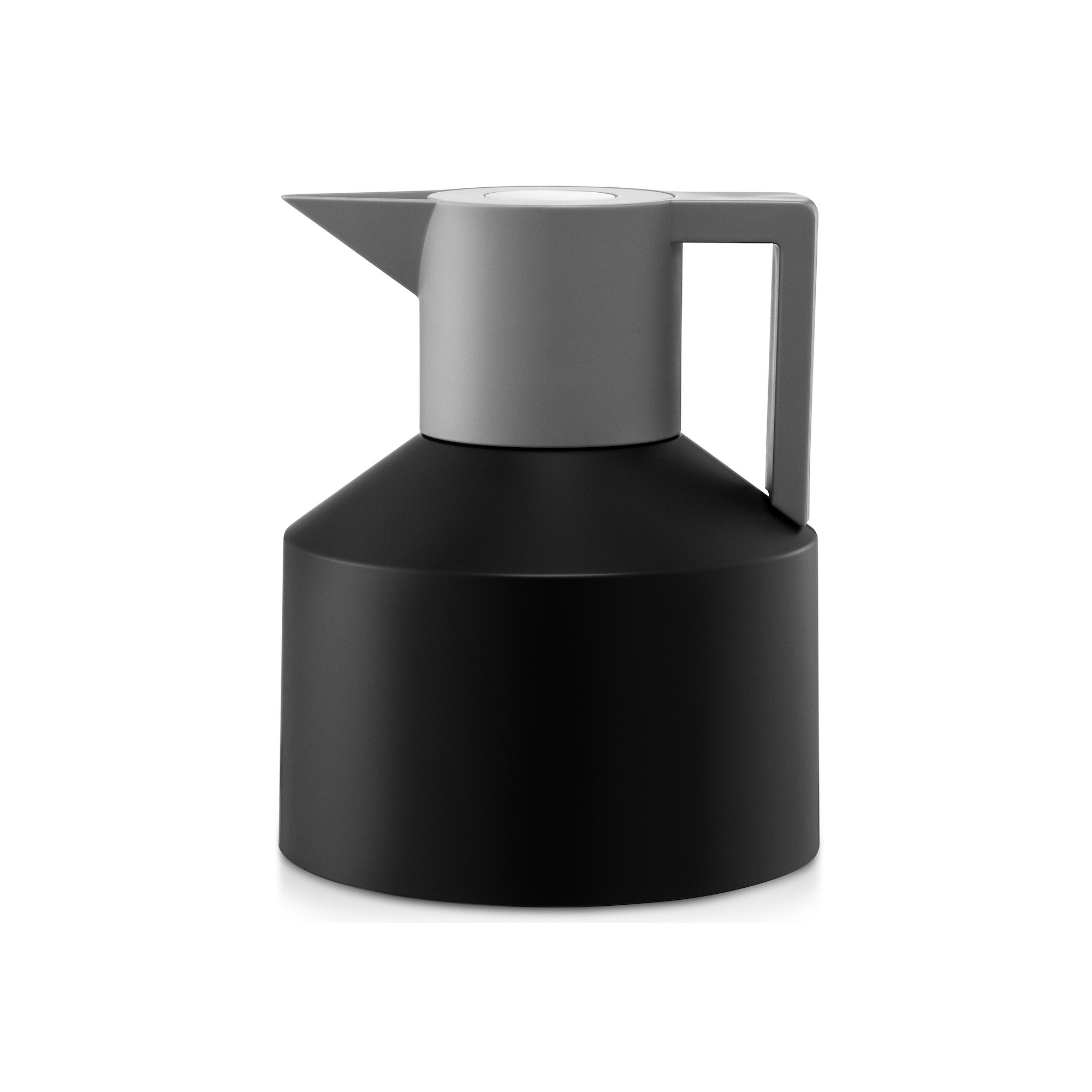 Black - Geo vacuum jug 1L - Normann Copenhagen