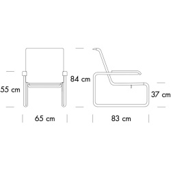 Fauteuil S35 - Thonet