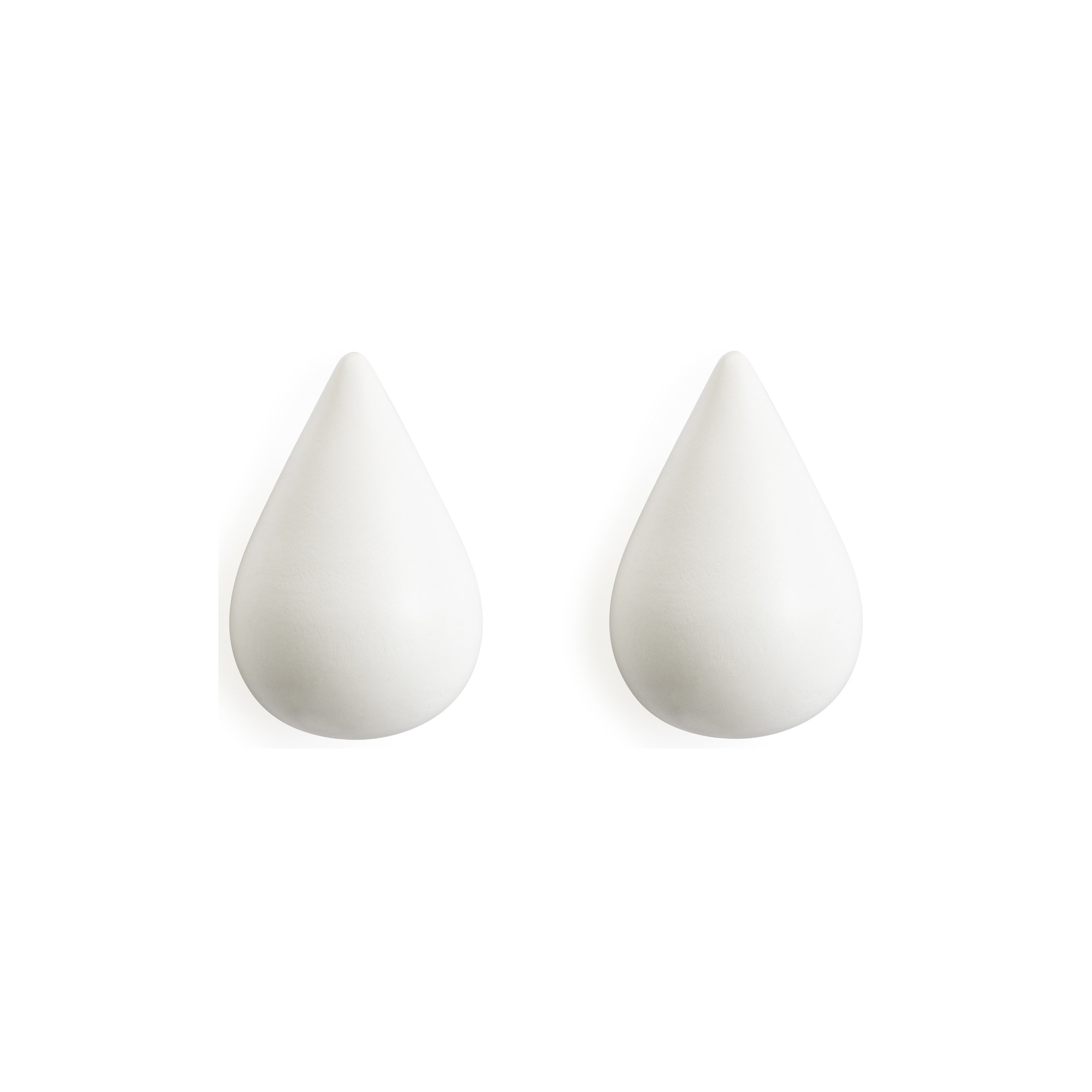 Set de 2 petits crochets Dropit - Blanc - Normann Copenhagen