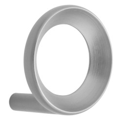 Loop hook small - Brushed zinc - Normann Copenhagen