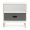 Grey - Kabino bedside table - Normann Copenhagen