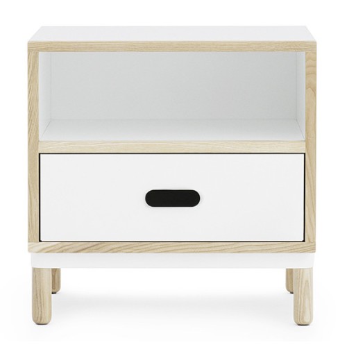 White - Kabino bedside table - Normann Copenhagen