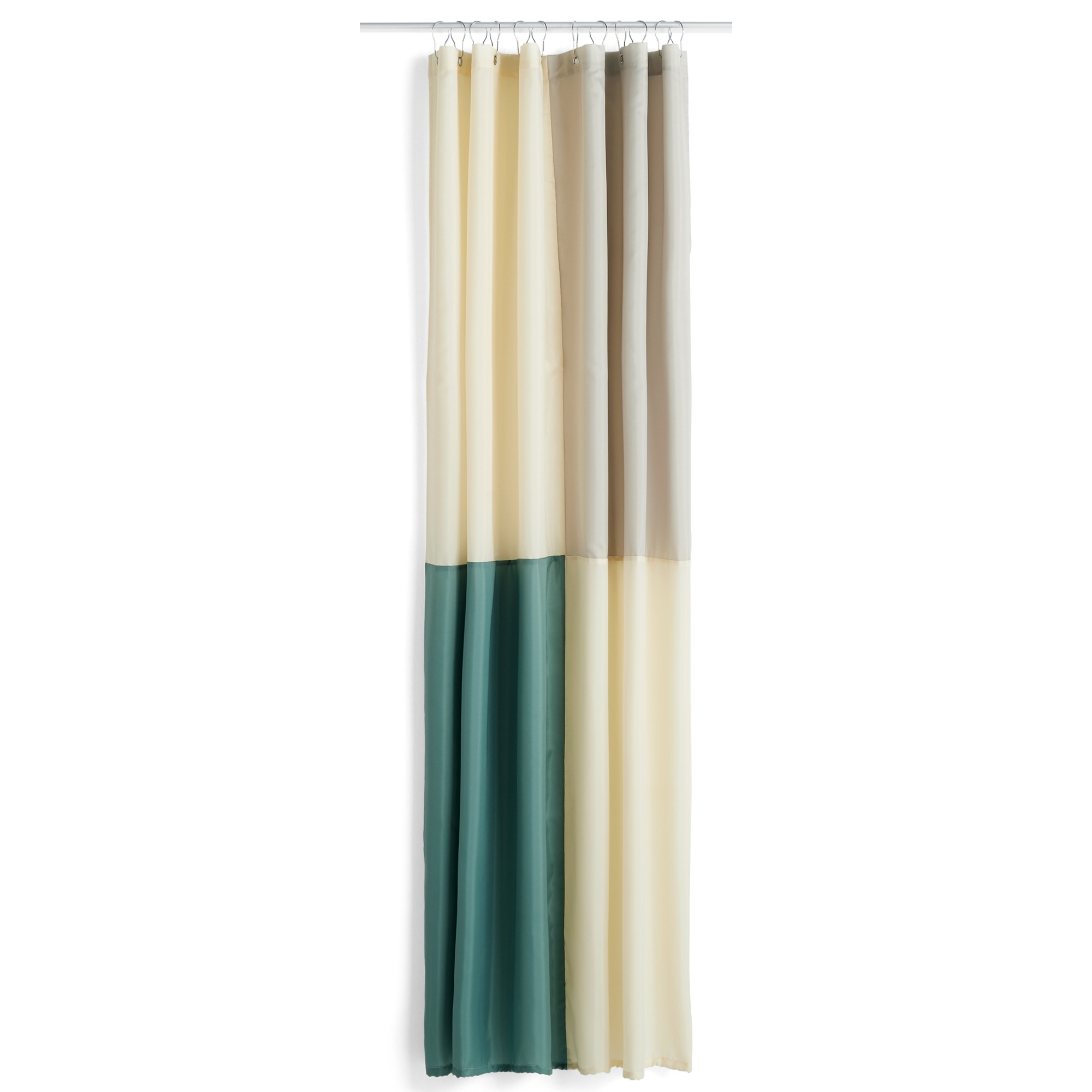 Check shower curtain – green – HAY