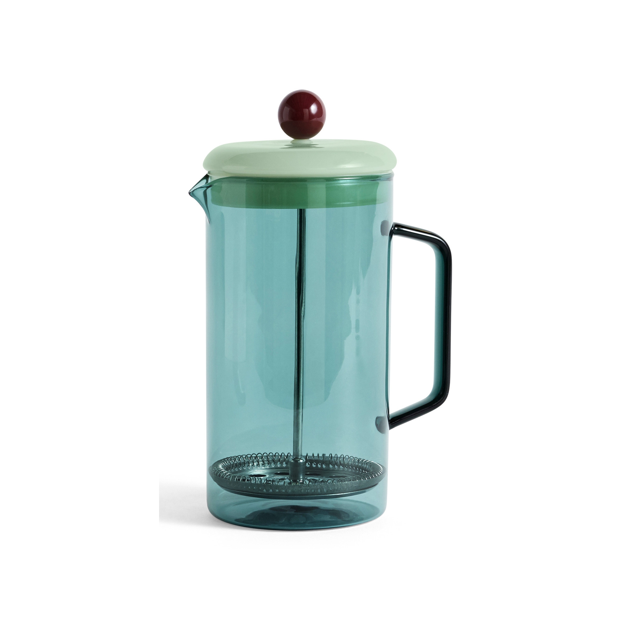 French press brewer 1L Hay - green/aqua - HAY