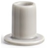 Tube candleholder small - light grey - HAY