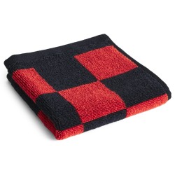 Check towel 30x30cm – poppy red – HAY