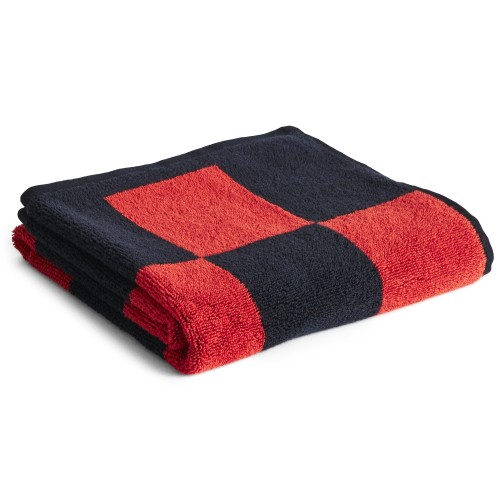 Check towel 50x90cm – poppy red – Hay