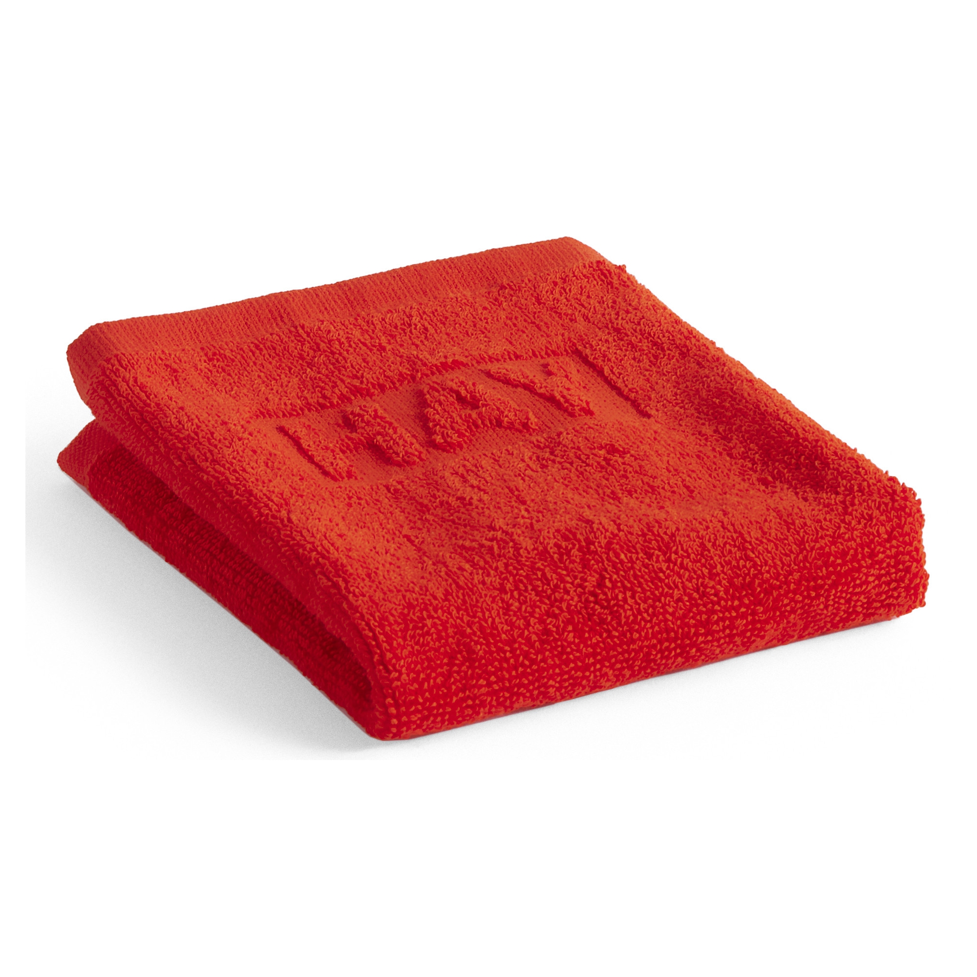 SOLD OUT – Mono towel 30x30cm – poppy red – Hay