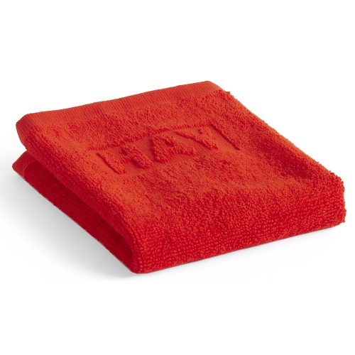 SOLD OUT – Mono towel 30x30cm – poppy red – Hay