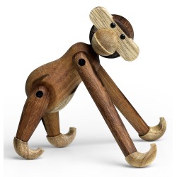 Mini - H9,5cm - teak - monkey - Kay Bojesen