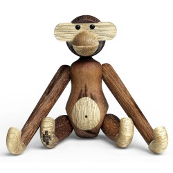 Mini - H9,5cm - teak - monkey - Kay Bojesen