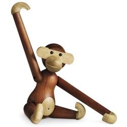 Small - H20cm - teak - monkey - Kay Bojesen