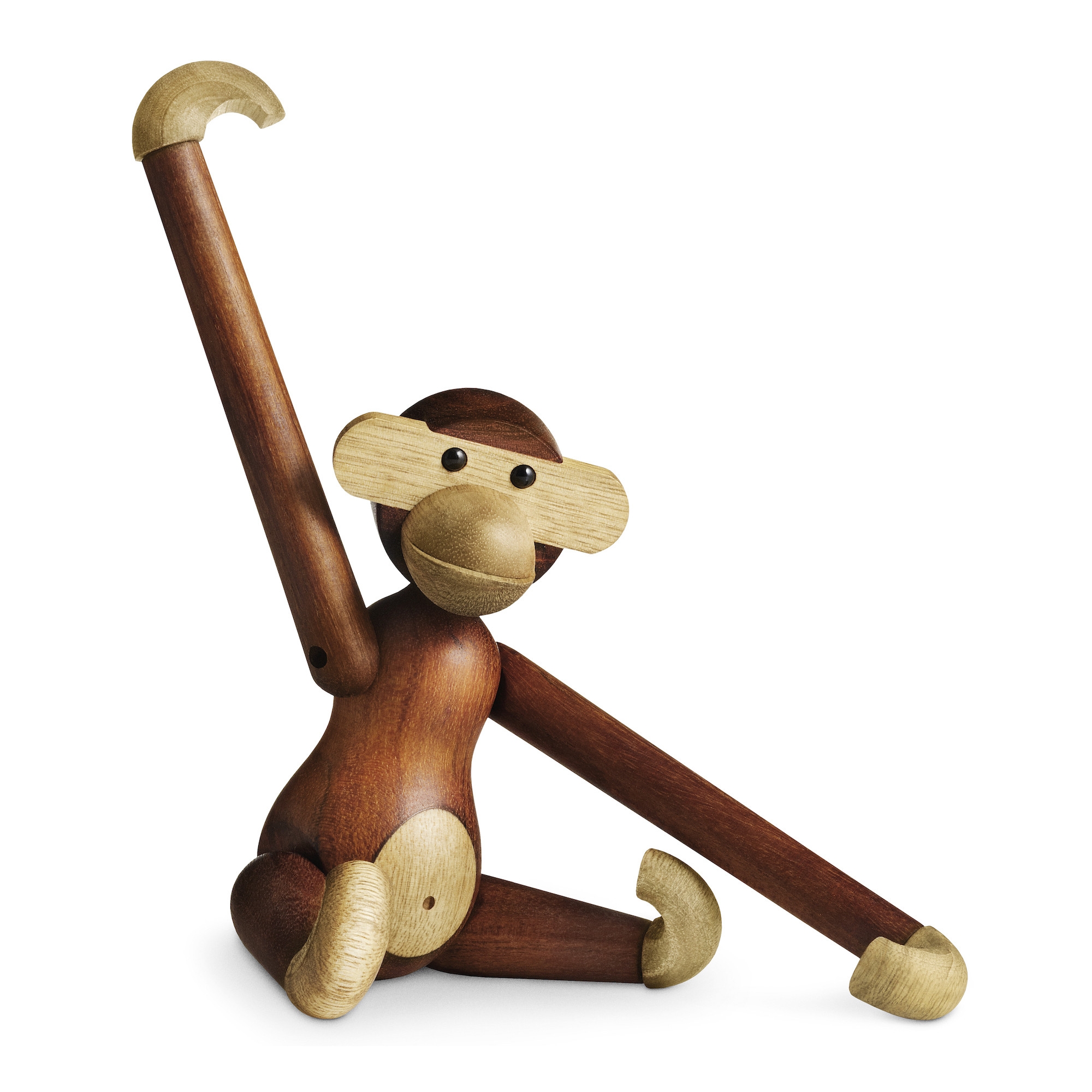 Small - H20cm - teak - monkey - Kay Bojesen