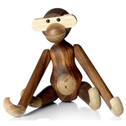 Small - H20cm - teak - monkey - Kay Bojesen