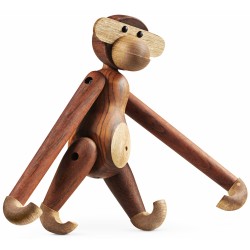 Medium - H28cm - monkey - teak/limba - Kay Bojesen