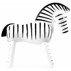 zebra - hand painted beech - Kay Bojesen