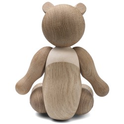 ours - M - H25 cm – chêne / érable - Kay Bojesen